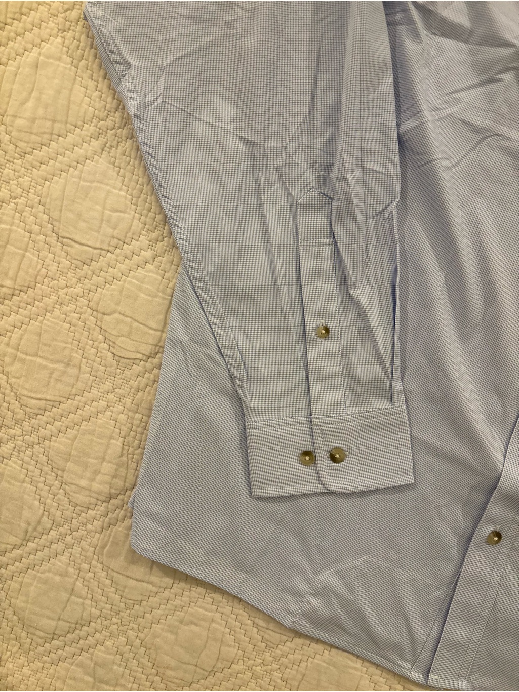 Nwt Poncho Outdoors Regular Fit Mens Xl Long Sleeve Shirt Magnetic Pockets Blue — image 6 of 8